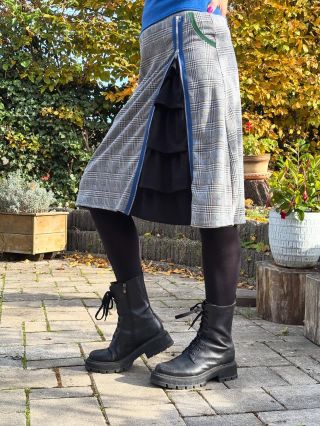 Sukně trochu jinak🤩🍁👠💃